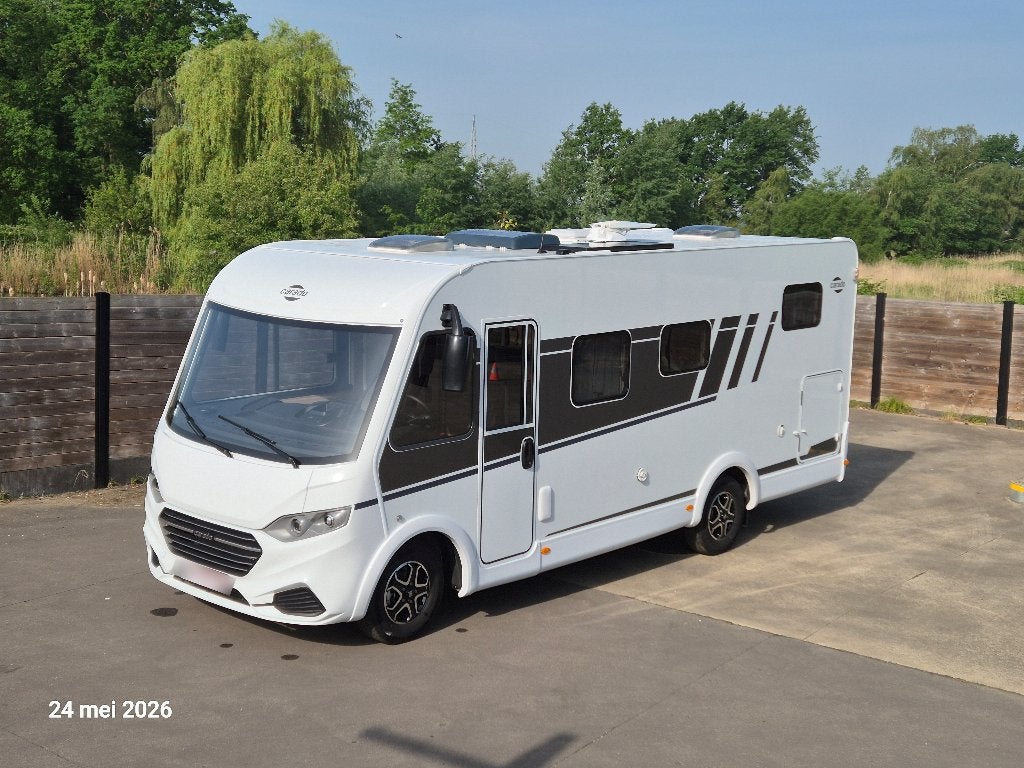 Carado (Hymer)i338 pro+ 2026 automaat, Luifel, Ringverwarming, Fiat, 6 tot 7 meter