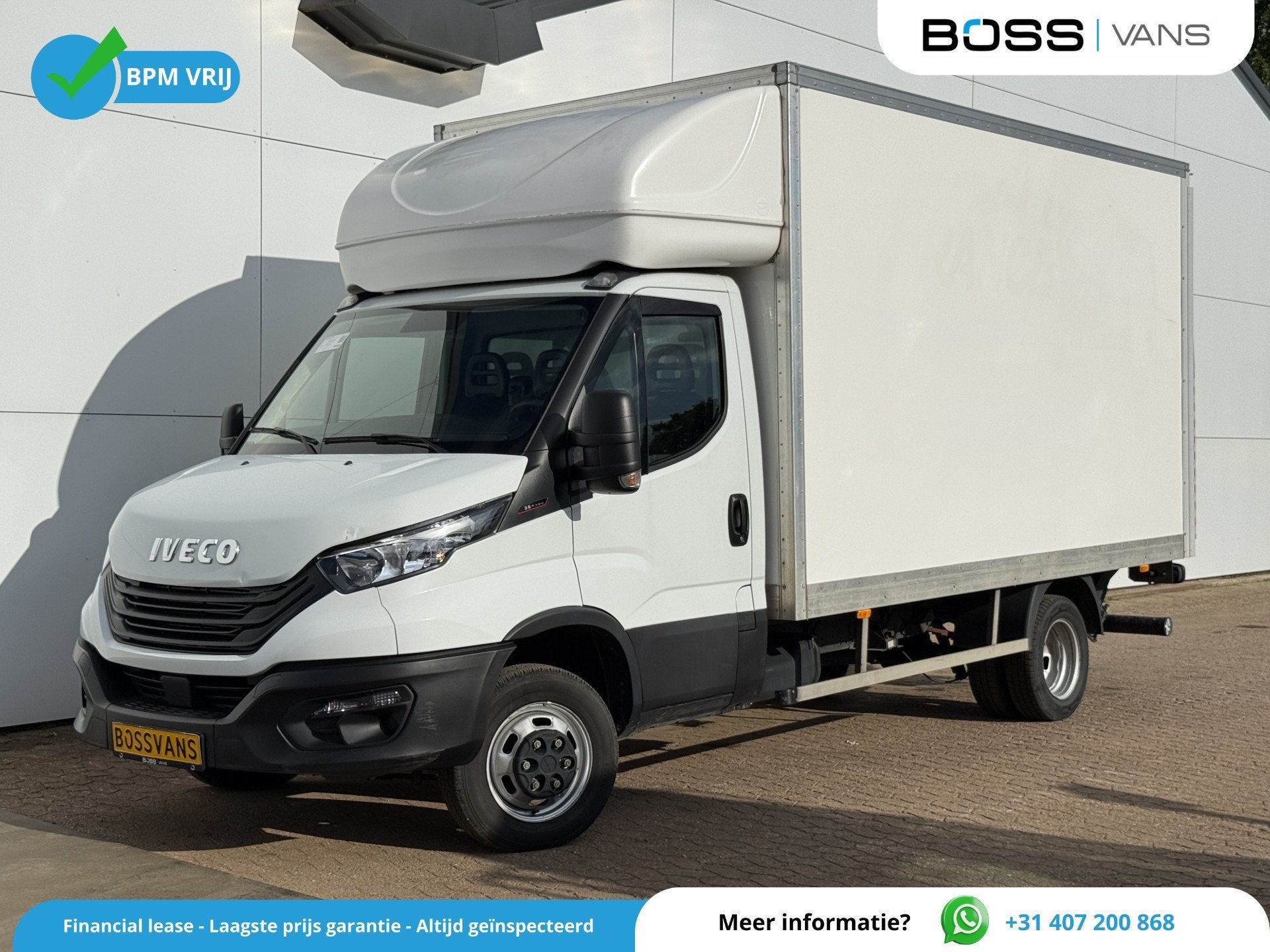 Iveco Daily 35C16 3.0 160PK Bakwagen Laadklep Zijdeur Camera, Alarme, Achat, 2996 kg, Entreprise