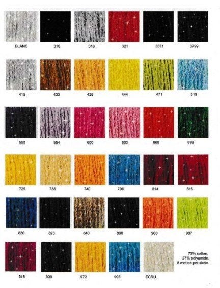 Laine DMC Mouline - Etoiles - 35 couleurs, Enlèvement ou Envoi, Neuf, Broderies à la main, Fil à broder ou Soie