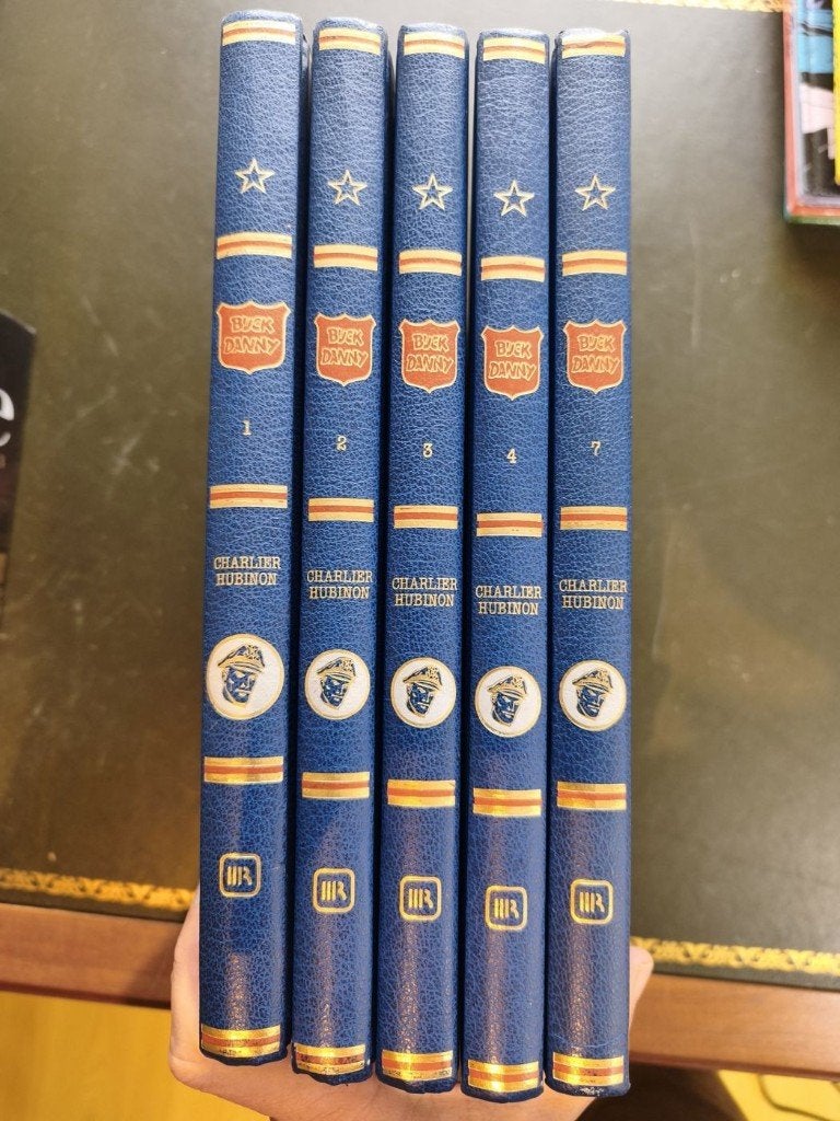 Lot 5 Tout Buck Danny intégrale Rombaldi vol 1 2 3 4 7, Livres, Plusieurs BD, Enlèvement ou Envoi, Utilisé