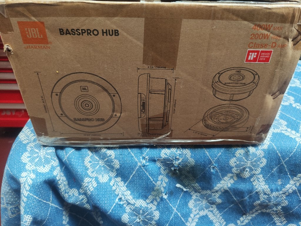 Subwoofer JBL basspro hub, Autos : Divers, Haut-parleurs voiture, Enlèvement, Neuf