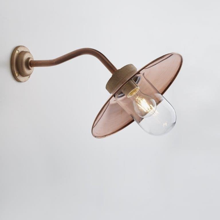 Tekna Quay light 45 copper clear glass, Ophalen, Nieuw, Overige typen