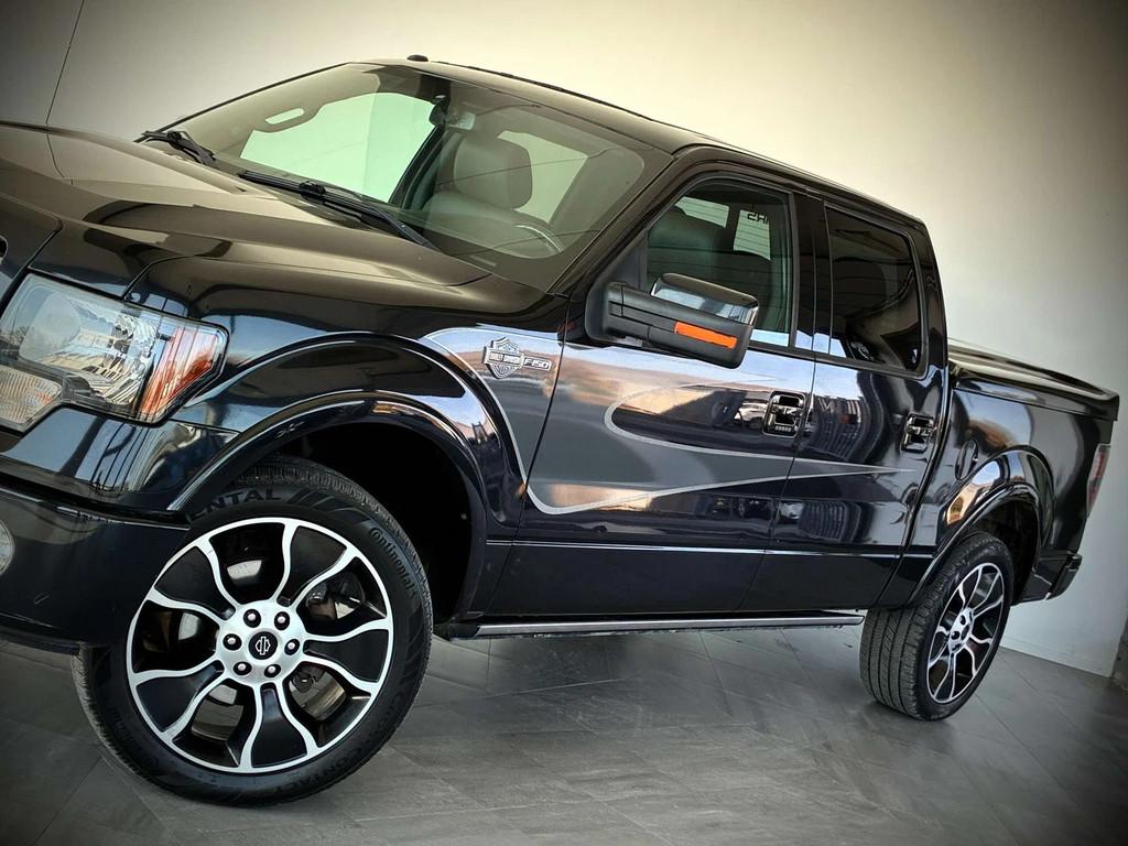 Ford USA F-150 HARLEY DAVIDSON-LPG-GPS-CUIR-CAMERA-MARCHEPIE, Auto's, Automaat, F-150, Zwart, Leder
