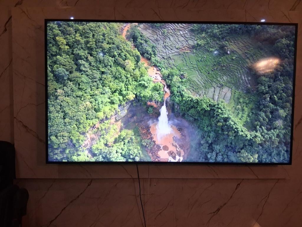 Samsung 75 inch Smart TV – Topstaat, Audio, Tv en Foto, Televisies, Gebruikt, OLED, Ophalen of Verzenden, 100 Hz