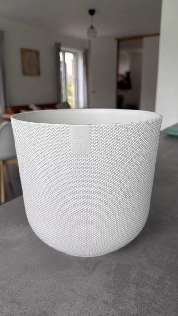 Bloempot, Overige materialen, Rond, Zo goed als nieuw, Minder dan 40 cm