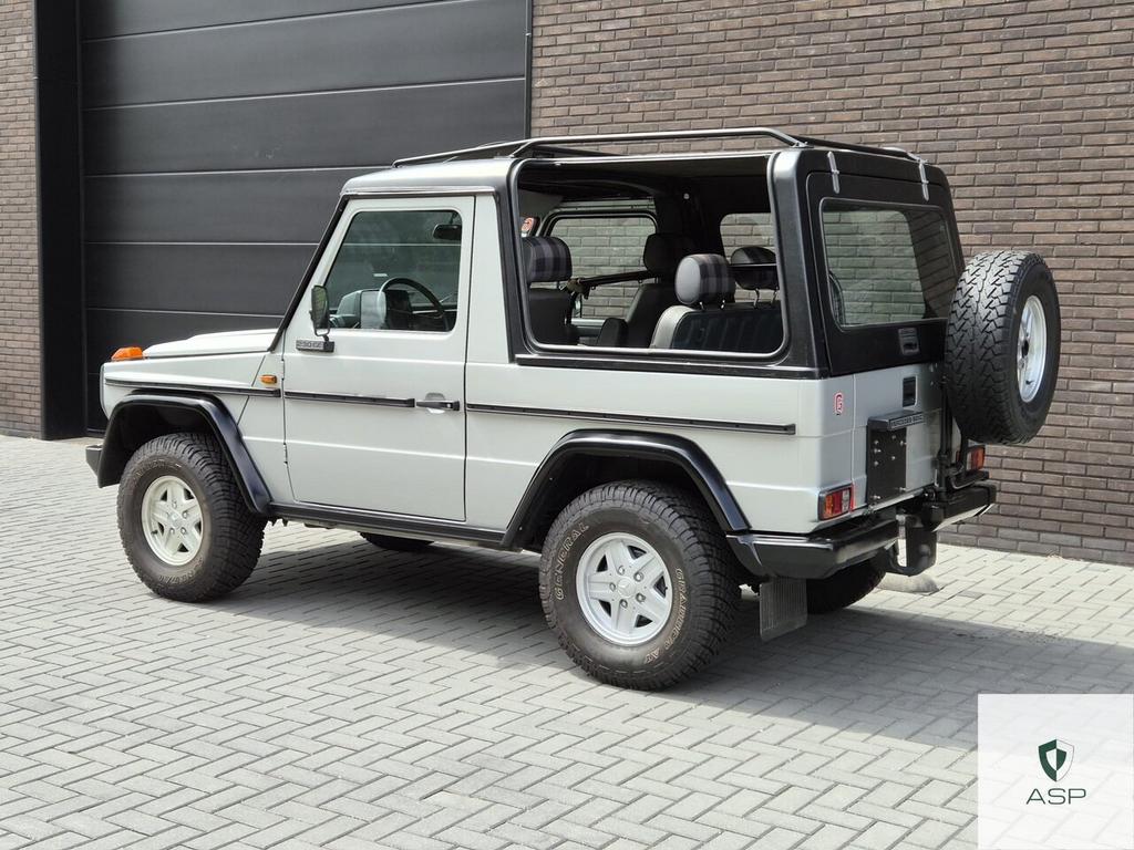 Mercedes-Benz G 230 GE Cabrio | 1986 | Hard + Soft top, Autos, Argent ou Gris, Achat, Entreprise, Cabriolet