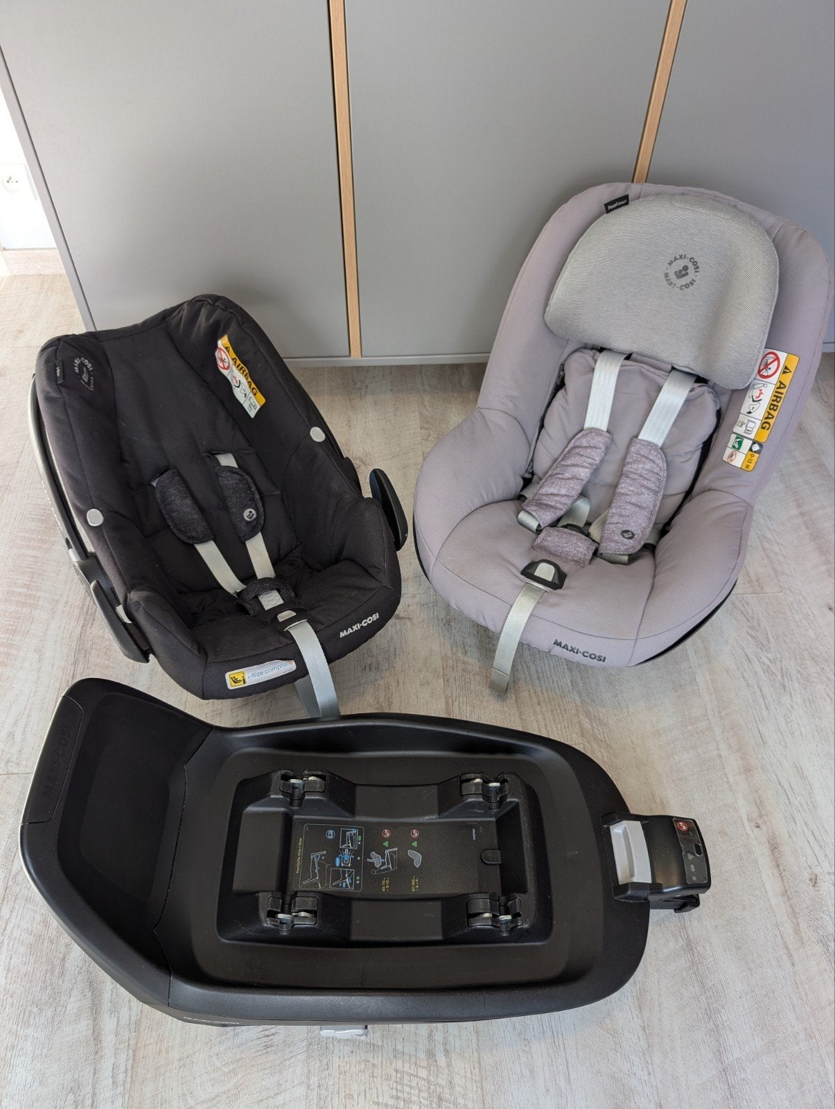 maxi cosi rock nomad + pearl smart + familyfix one i-size, Enlèvement ou Envoi, 0 à 18 kg, Dossier réglable, Maxi-Cosi