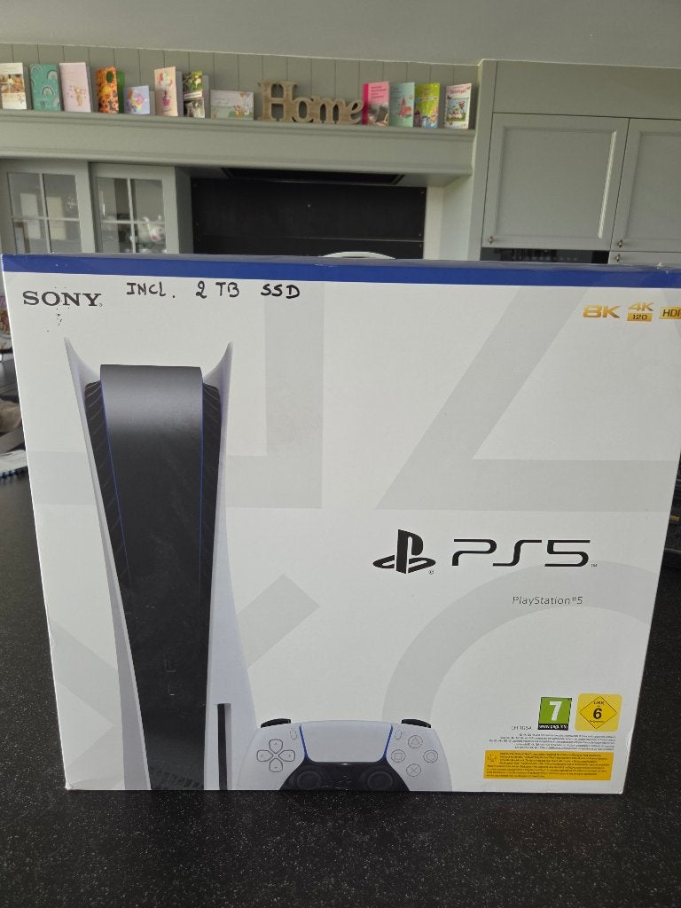 Playstation 5 disk 2TB, Consoles de jeu & Jeux vidéo, Consoles de jeu | Sony PlayStation 5, Enlèvement ou Envoi, Comme neuf, Playstation 5