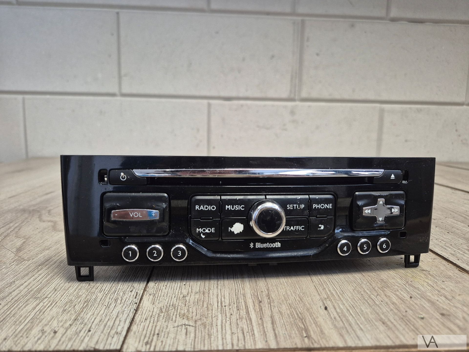 Radio cd speler navigatie Peugeot 308 2011 - 2013 98067039xn, Gebruikt, -, -, Ophalen of Verzenden