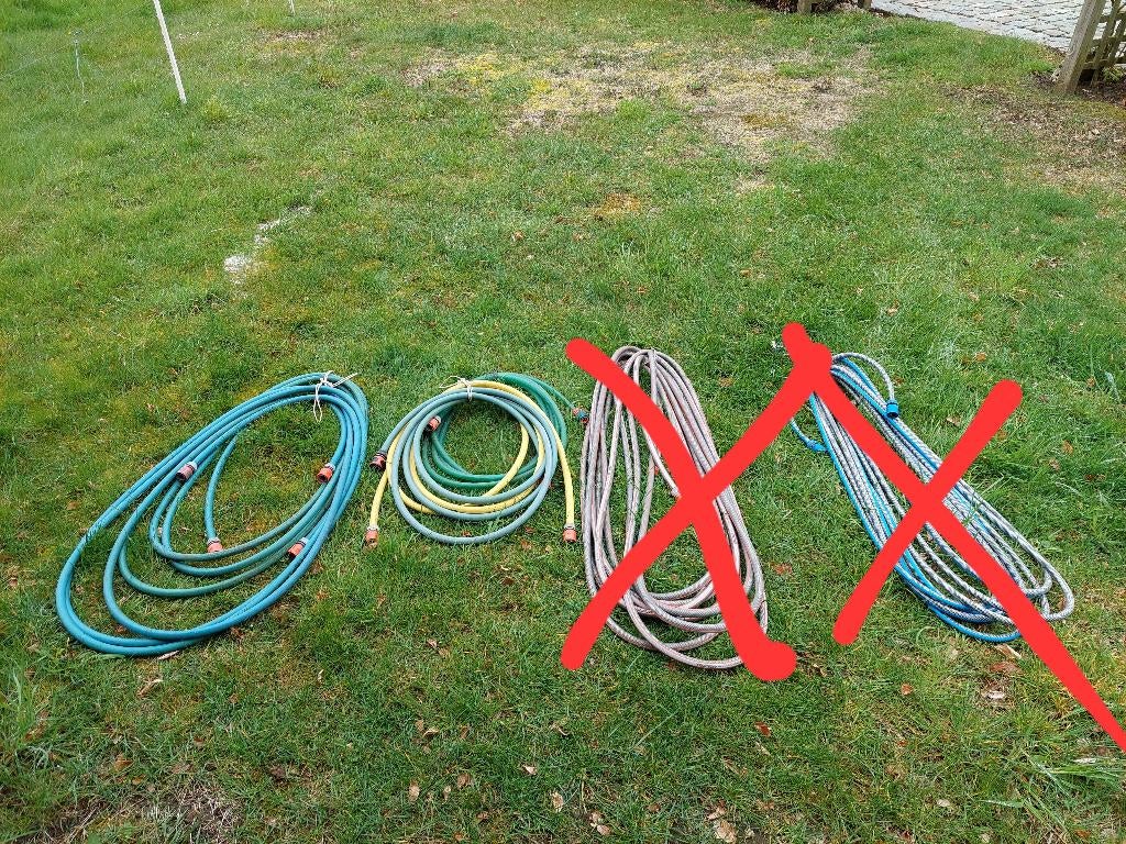 Tuinslangen verschillende soorten en maten, Tuin en Terras, Tuinslangen, Ophalen, Tuinslang