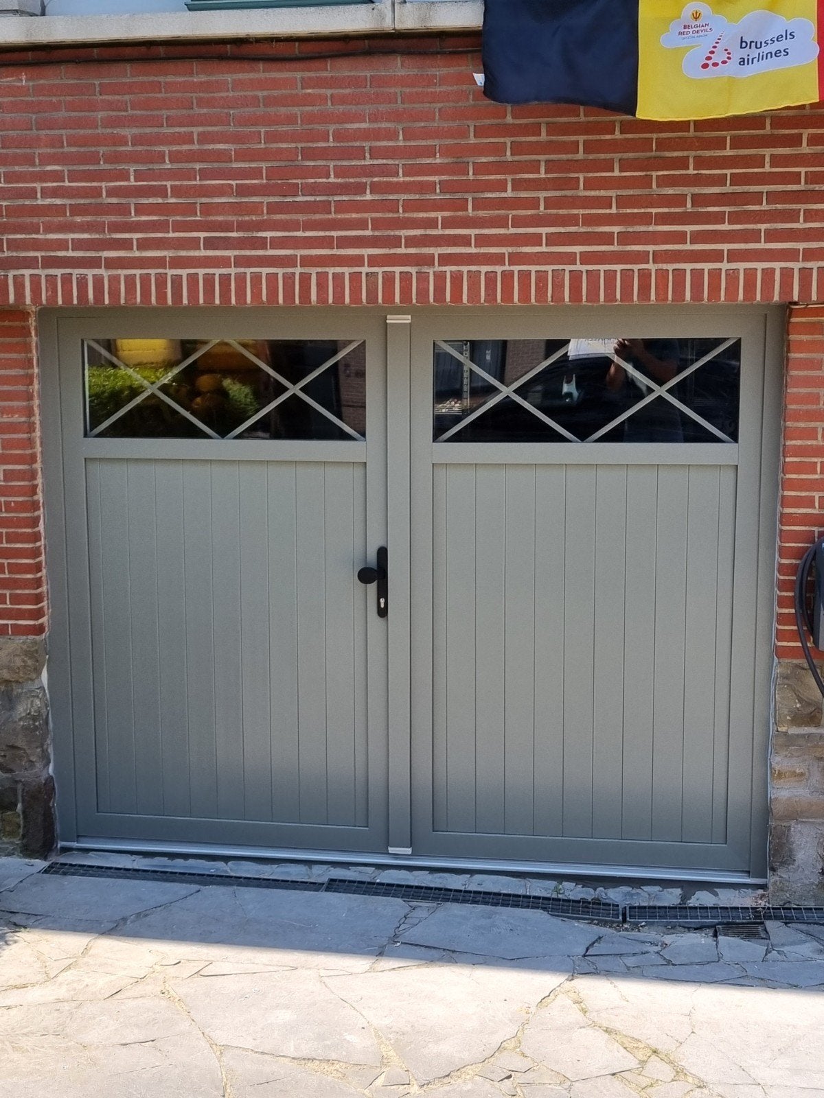 Châssis et porte, Enlèvement ou Envoi, Aluminium