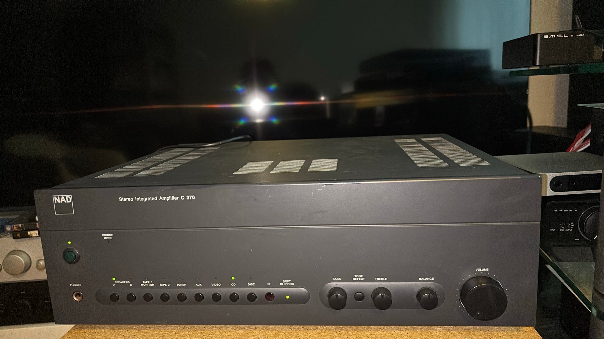 Nad C 370 (Amplificateur intégré 2x 120 W), Ophalen, Zo goed als nieuw