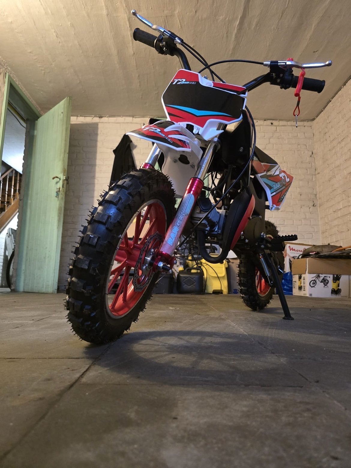 Pocket bike cross 50cc neuf, Vélos & Vélomoteurs, Enlèvement, Comme neuf