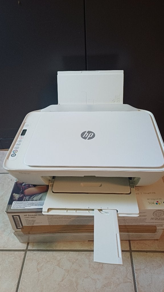 Imprimante HP Tout-en-un Deskjet 2620, Computers en Software, Printers, Ophalen, Kleur printen, Gebruikt, Inkjetprinter