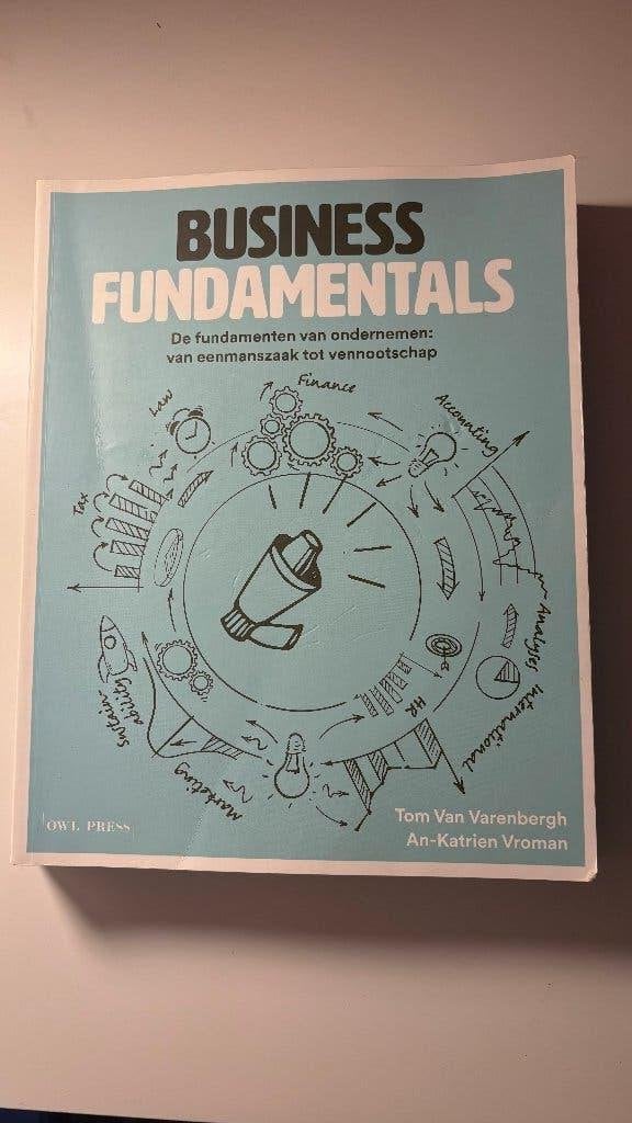 Business Fundamentals, Verzenden, Gelezen, Hogeschool, Tom Van Varenbergh; An-Katrien Vroman