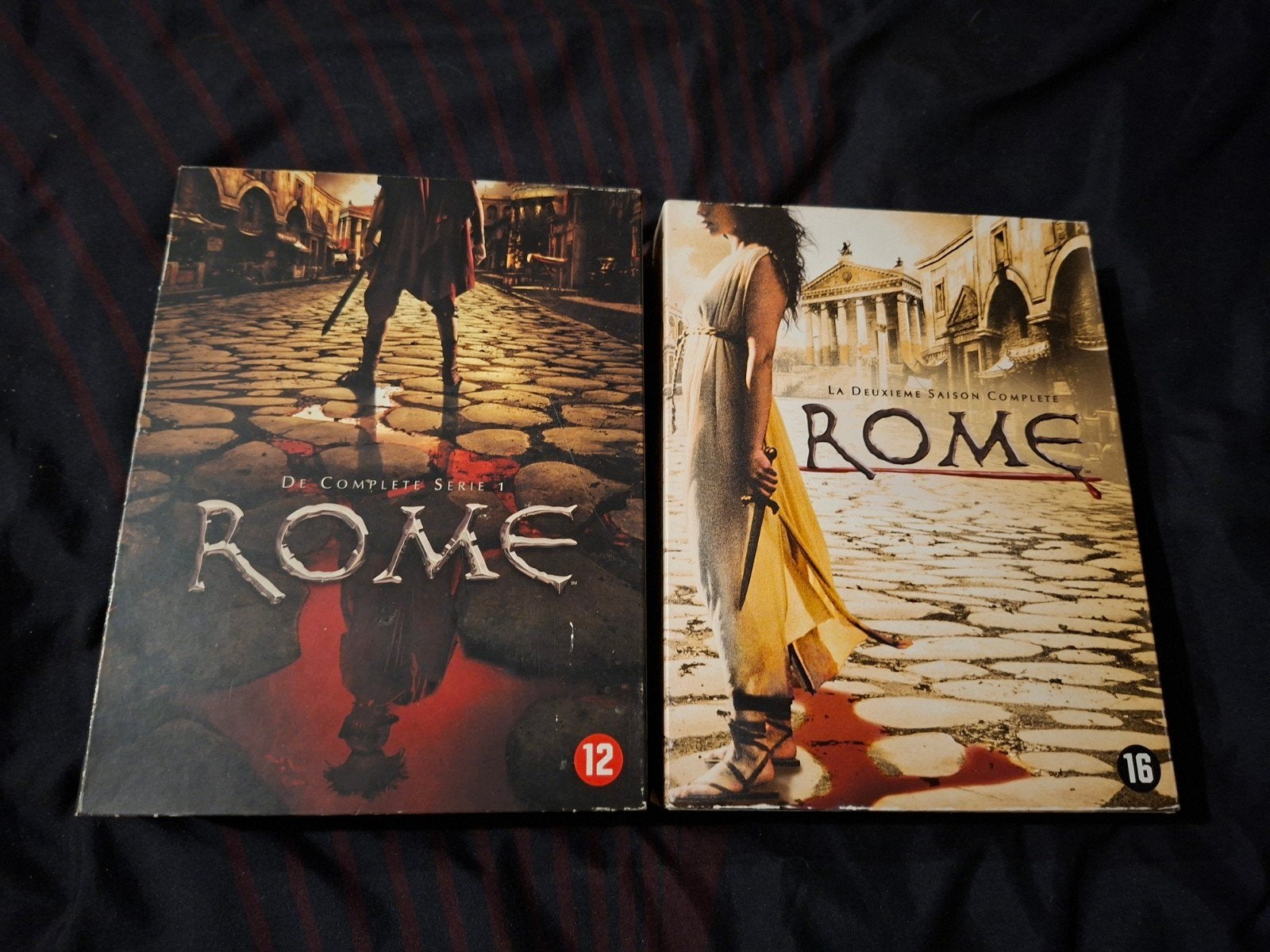A vendre en coffret dvd l'intégrale de la série Rome, CD & DVD, Néerlandais, À partir de 16 ans, Anglais, Action et Aventure