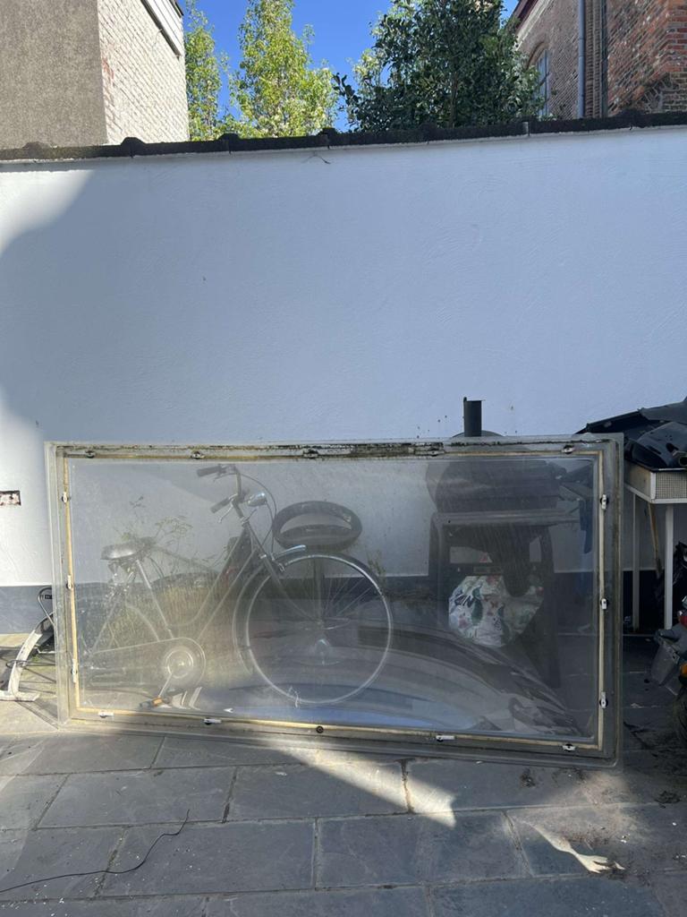 Fenêtre, toit, plastique, Enlèvement, Comme neuf
