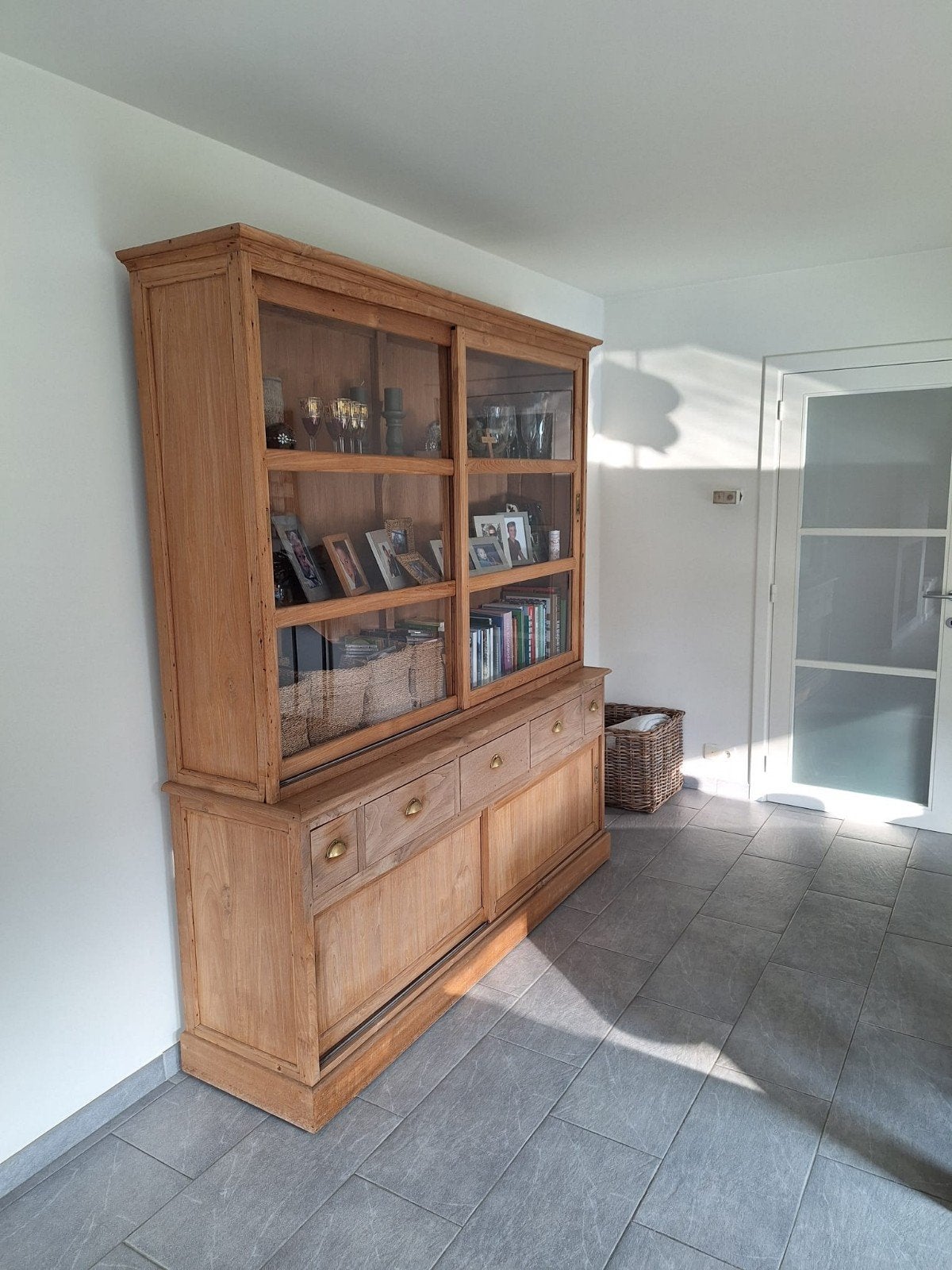 Buffetkast teak in perfecte staat., Huis en Inrichting, Kasten | Buffetkasten, Ophalen
