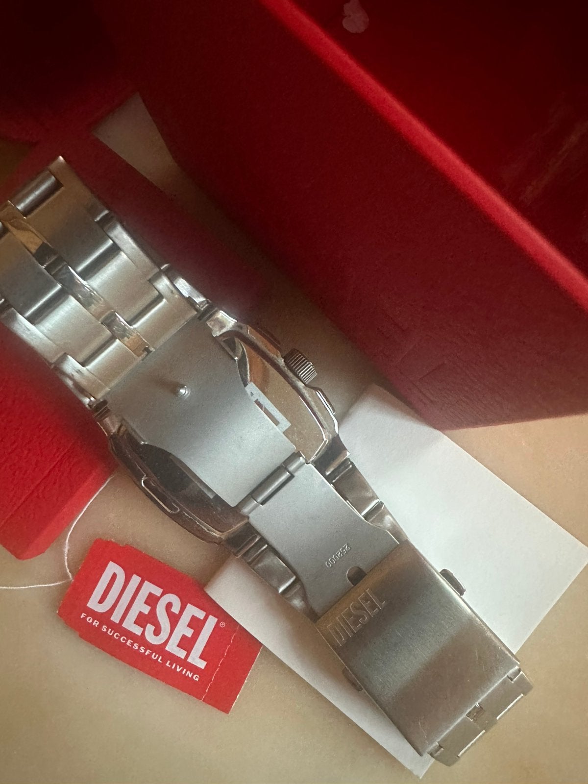 Montre Diesel Cliffhanger En Acier Inoxydable, Enlèvement, Neuf, Acier, Acier