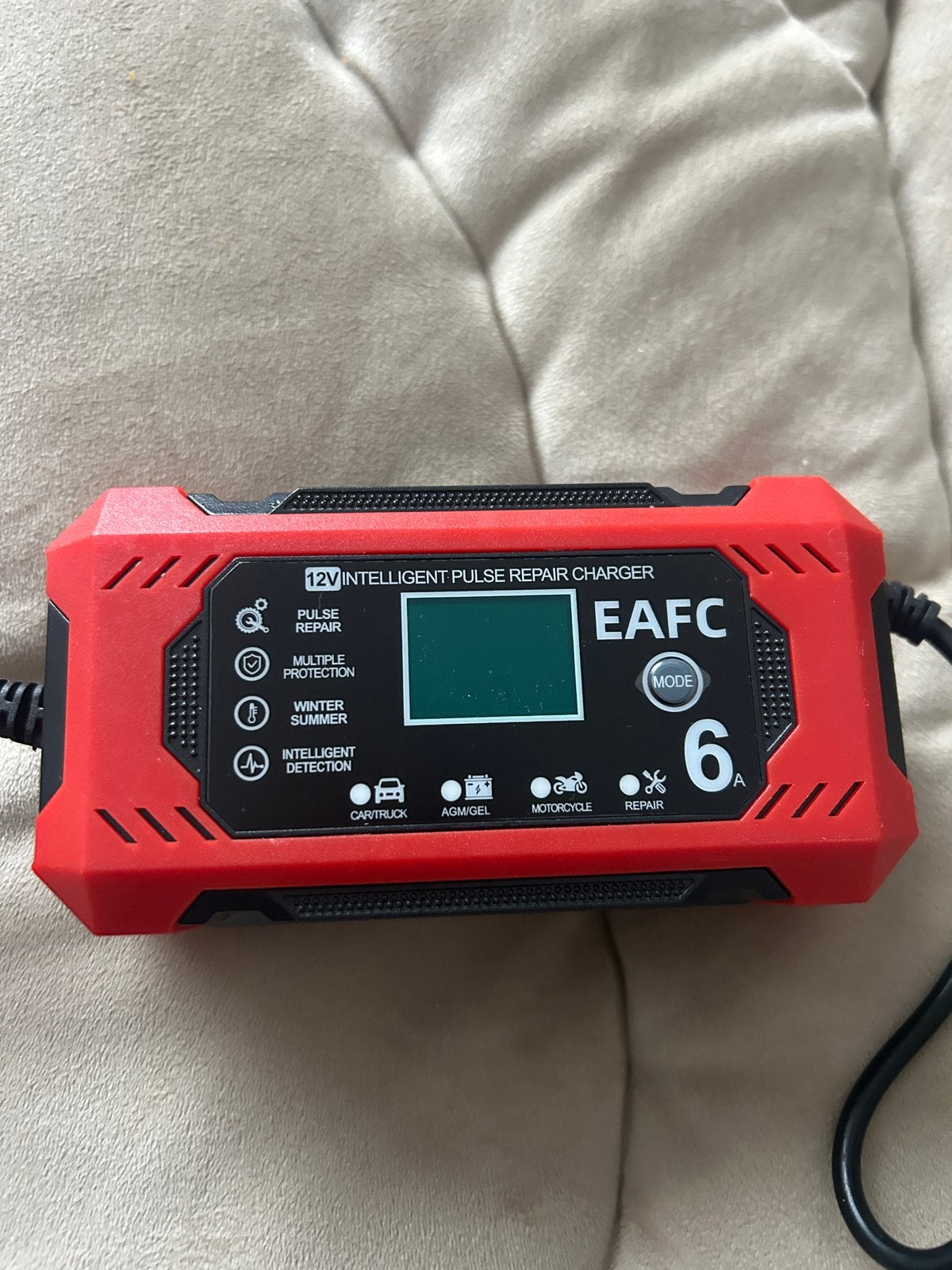 12V intelligente batterijlader voor auto en motor – 6A