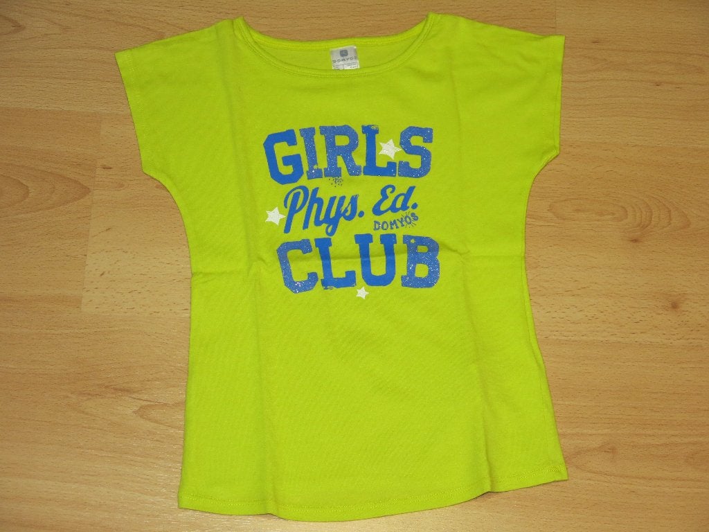2 verschillende T-shirtjes met groen, 122-135, NIEUW, Ophalen, Nieuw, Meisje, Shirt of Longsleeve
