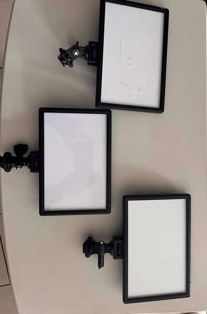 Led video licht set, Enlèvement, Comme neuf