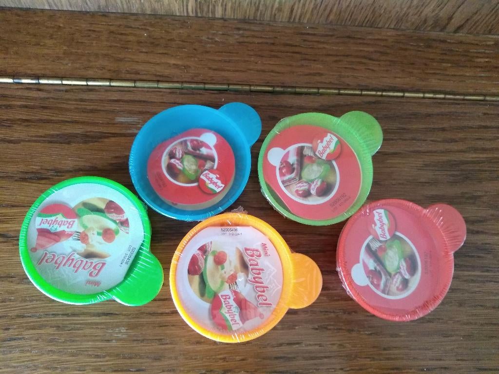 6 plastiek kommetjes kaas fondue potjes saus BBQ feesten, Huis en Inrichting, Ophalen of Verzenden, Nieuw