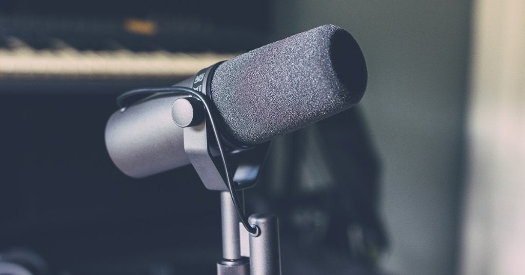 Shure SM7B microphone, Ophalen, Zo goed als nieuw, Studiomicrofoon