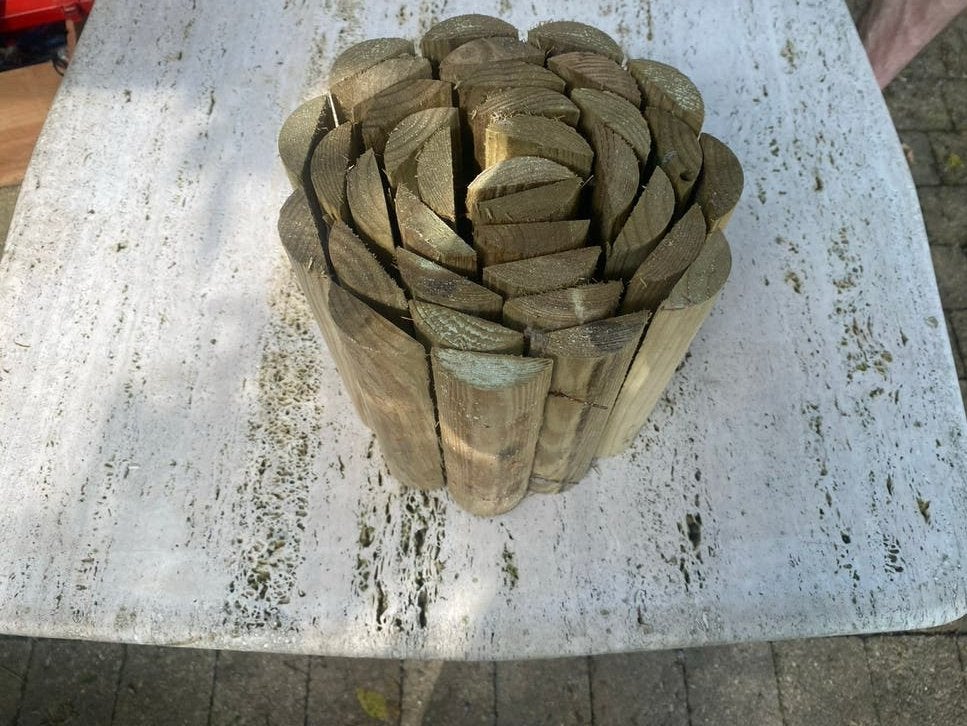 Bordure bois.  A donner, Jardin & Terrasse, Bacs à fleurs & Jardinières, Enlèvement, Utilisé, Jardin