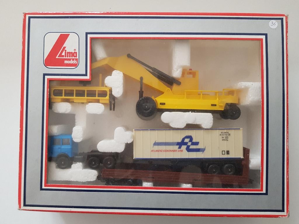 Lima HO Réf: 600990 Grue Mobile état Neuf, Neuf, Analogique, Enlèvement ou Envoi, Autres types