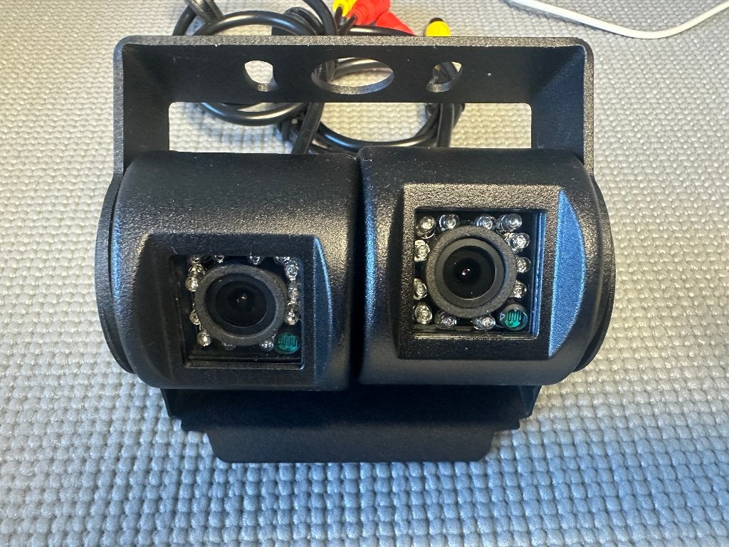 Double caméra de recul 12 V – Vision nocturne, Enlèvement ou Envoi, Neuf, Caméra extérieure