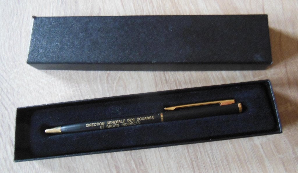 Stylo-bille Direction gén. des Douanes et droits indirects, Envoi, Neuf, Stylo à bille