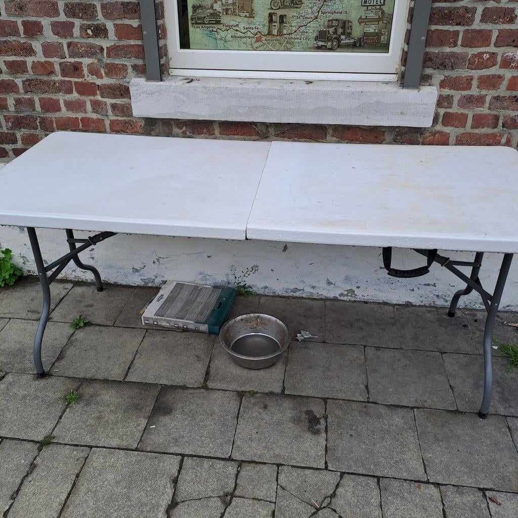 Plooi tafel, Caravans en Kamperen, Ophalen