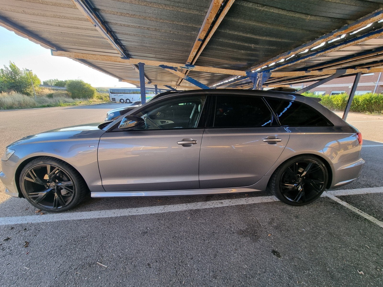 audi a6 Sline 2.0 TDI 2018, Autos, Argent ou Gris, Achat, Euro 6, Noir