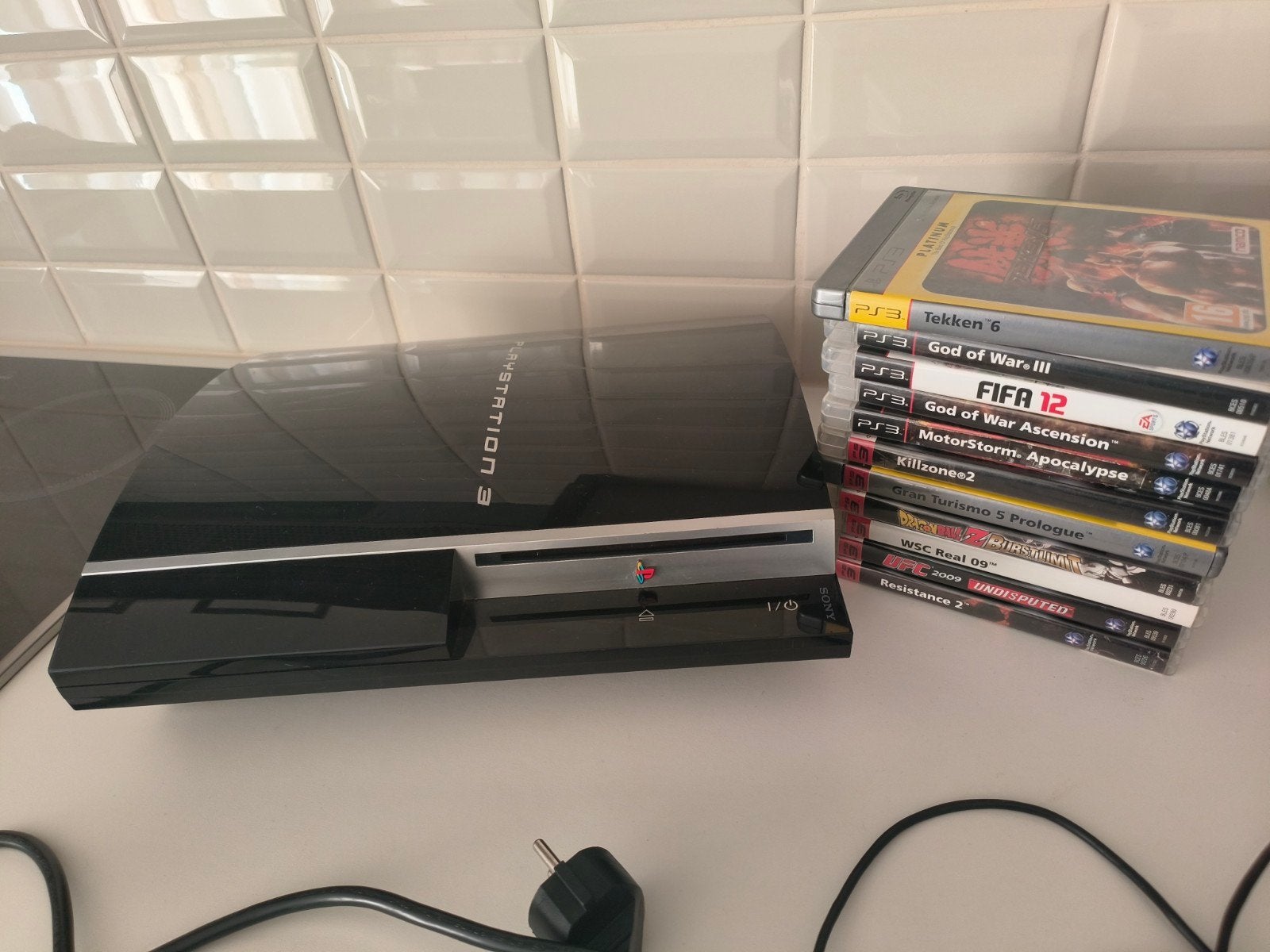 PS3 Fat CECHL04 80GB 2009, Avec 1 manette, Phat, 80 GB, Enlèvement