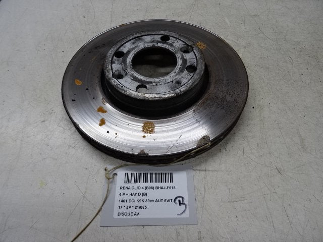 FREIN DISQUE AVANT Renault Clio IV (5R) (01-2012/08-2021), Renault, Utilisé, Peter-Huppertz-Straße 5
51063  Köln, DE, Dialog.deutschland@renault.de