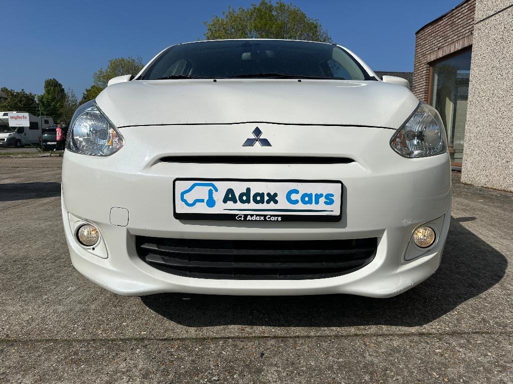 Mitsubishi Space Star / 2015 / Benzine / 1 jaar garantie, Auto's, Voorwielaandrijving, Euro 5, Stof, Zwart