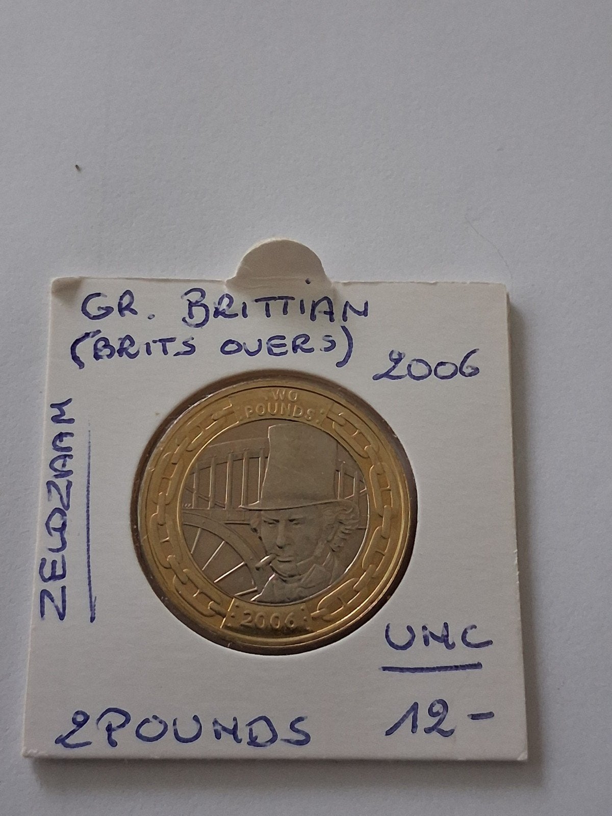 2 livres gr.britian 2006, rare UNC ! !, Enlèvement ou Envoi