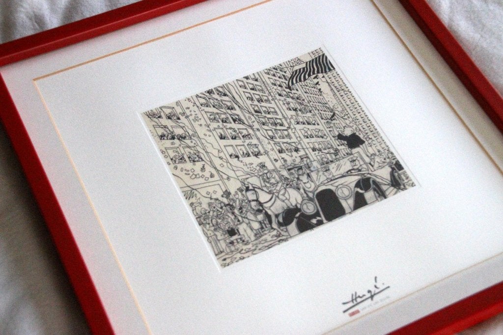 Limited ed. Kuifje in Amerika Tintin Hergé Moulinsart 2006, Collections, Envoi, Tintin, Comme neuf, Autres types