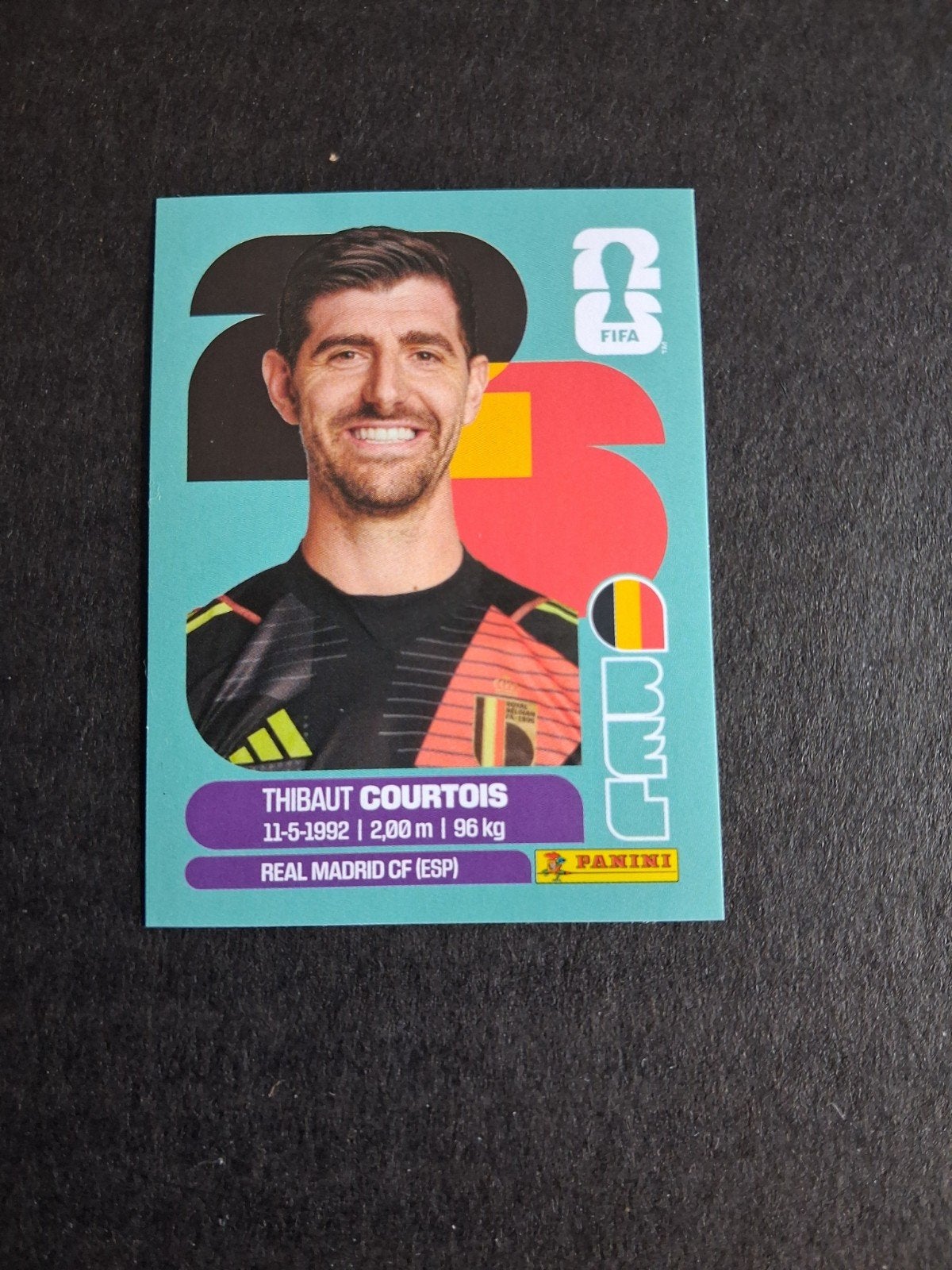 Panini FIFA World Cup 2026 BEL2 "Thibout Courtois" nieuw, Verzenden, Nieuw, Sport