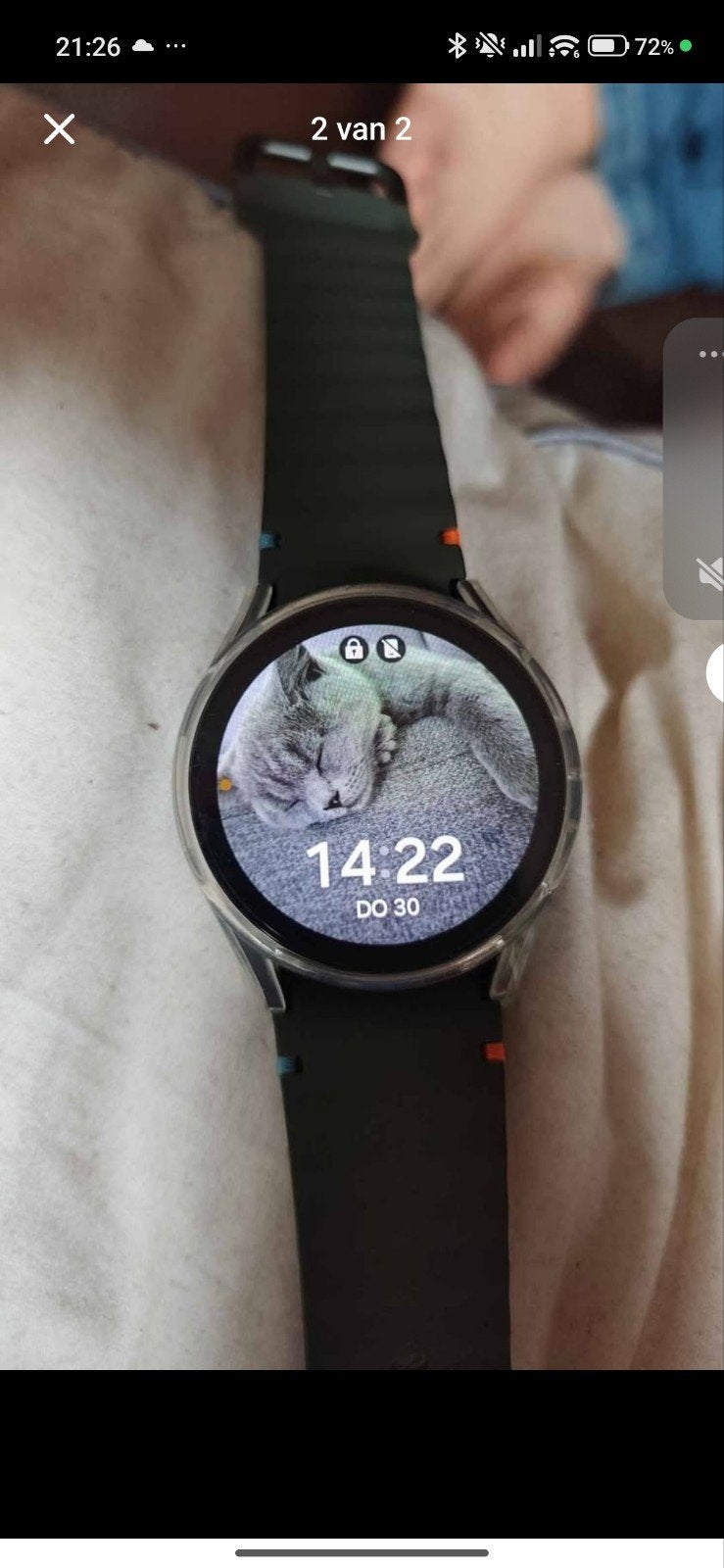 Samsung Galaxy smartwatch 7 green     Type sm-l300, Bijoux, Sacs & Beauté, Enlèvement, Comme neuf, Montre-bracelet