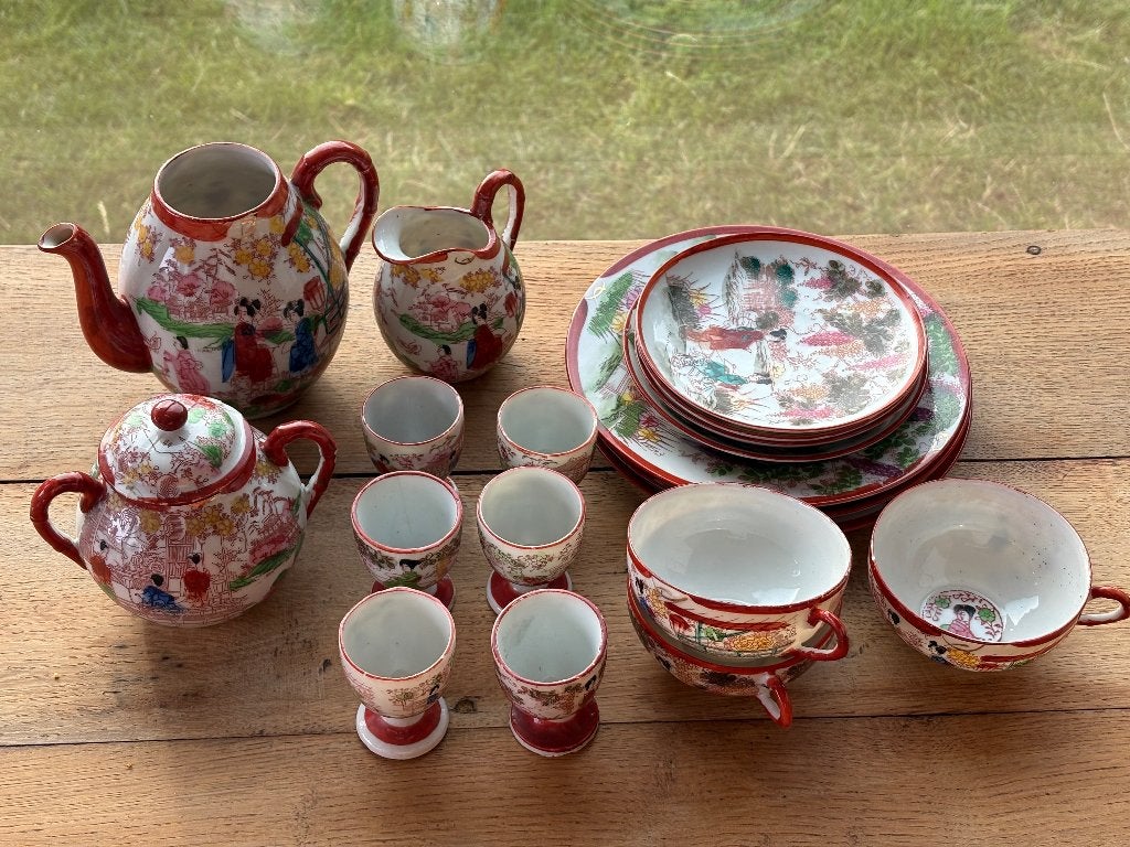 Chinees servies, Ophalen