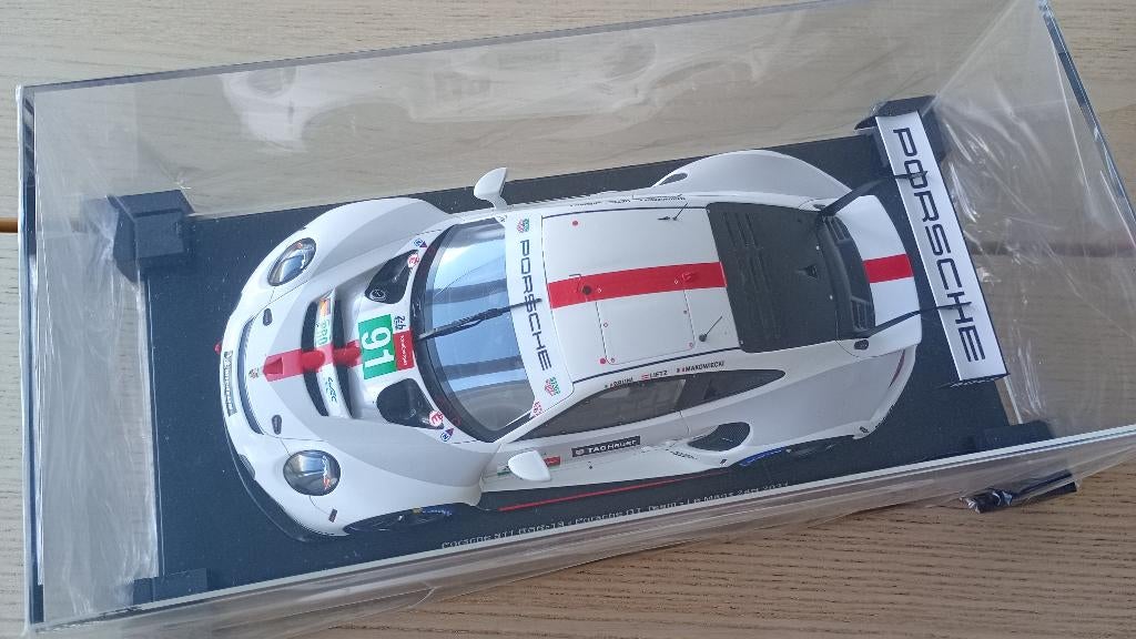Porsche 911 RSR Le Mans 2021 1:18 Spark, Ophalen of Verzenden, Nieuw, Auto