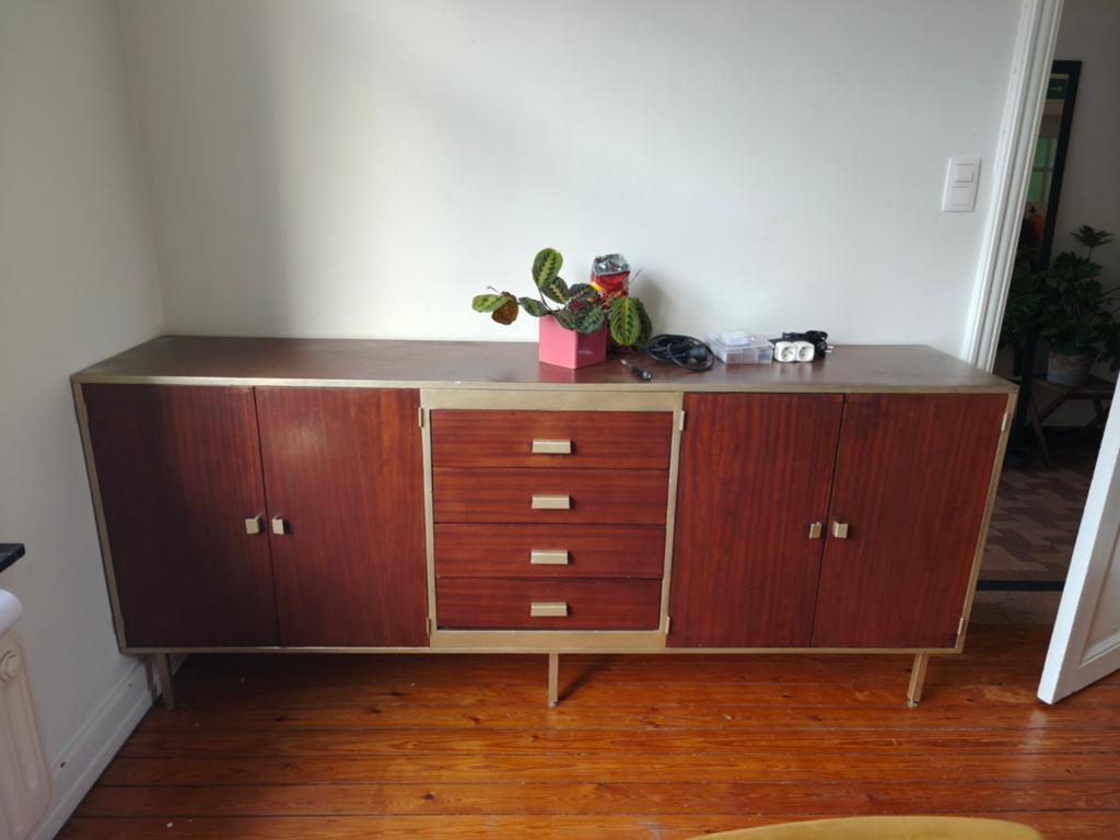 Vintage dressoir authentic 50 , 60, Huis en Inrichting, Kasten | Dressoirs, Ophalen