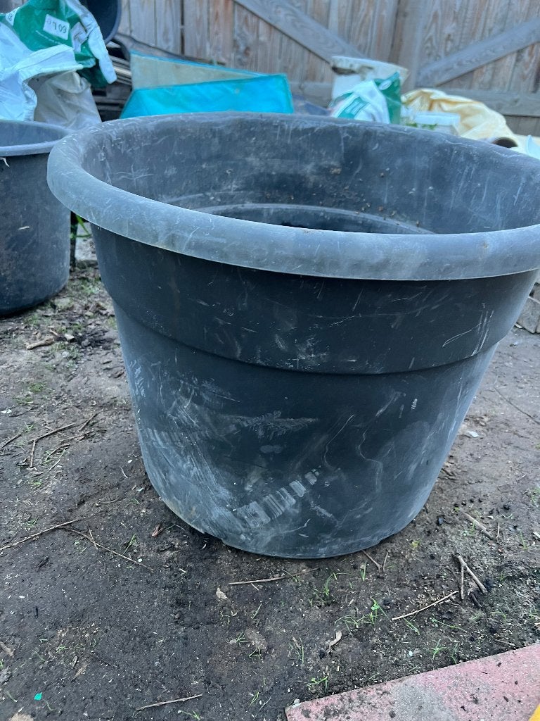 grote plantenkuip boomcontainer 85 liter 55 x 44 cm, 40 cm ou plus, 40 à 70 cm, Rond, Comme neuf