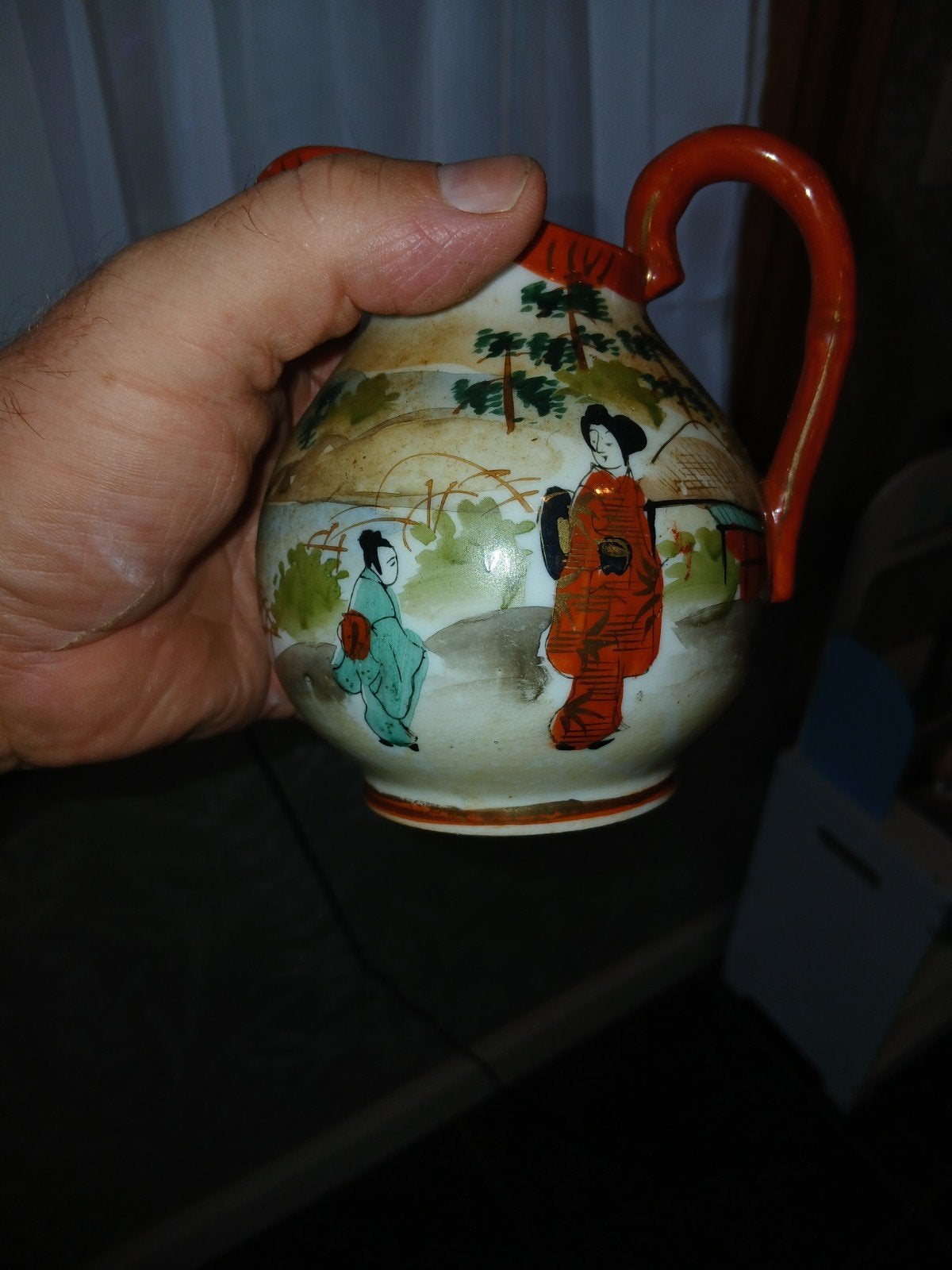 geisha thee of koffie service, Ophalen