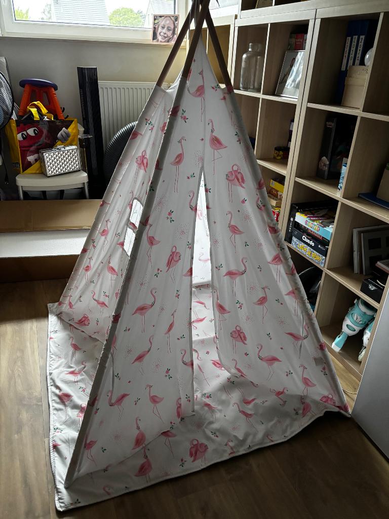 Tipi tent, Ophalen, Zo goed als nieuw