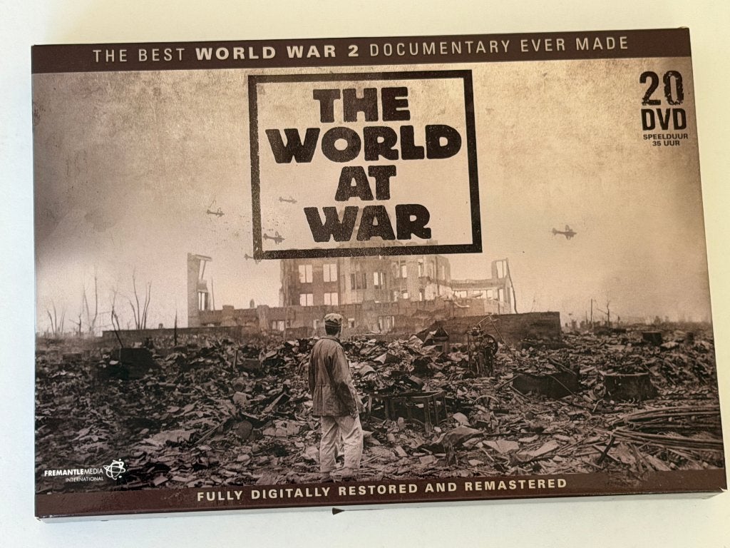 The World At War (20-DVD Box) IMDB 9.2, Vanaf 16 jaar, Oorlog of Misdaad, Nederlands, Ophalen of Verzenden