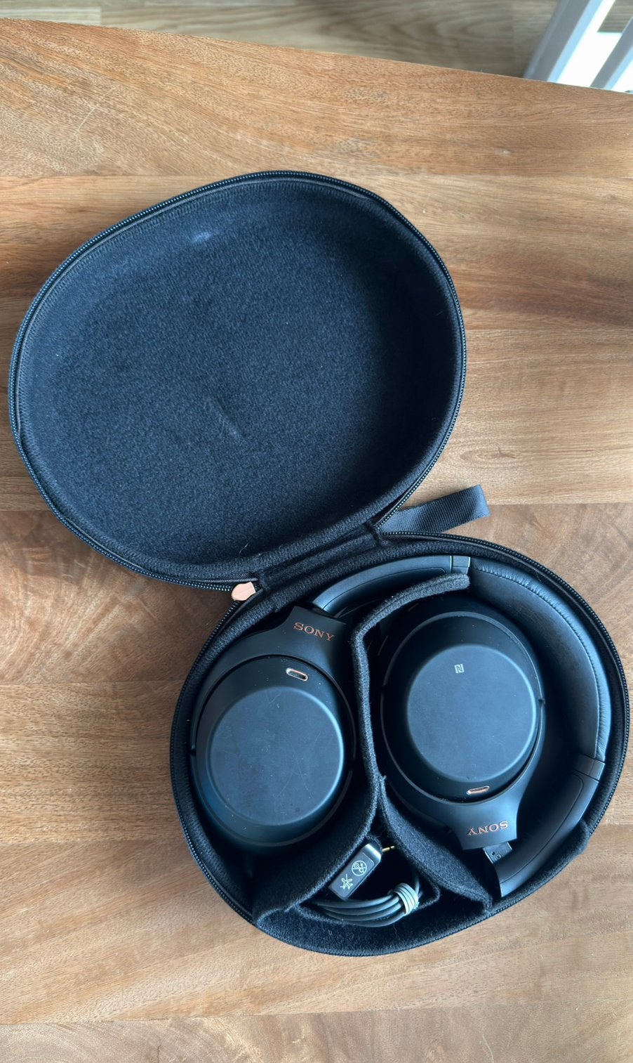 Sony XM3 ANC Headphone zwart, Audio, Tv en Foto, Ophalen, Zo goed als nieuw, Zwart, Sony