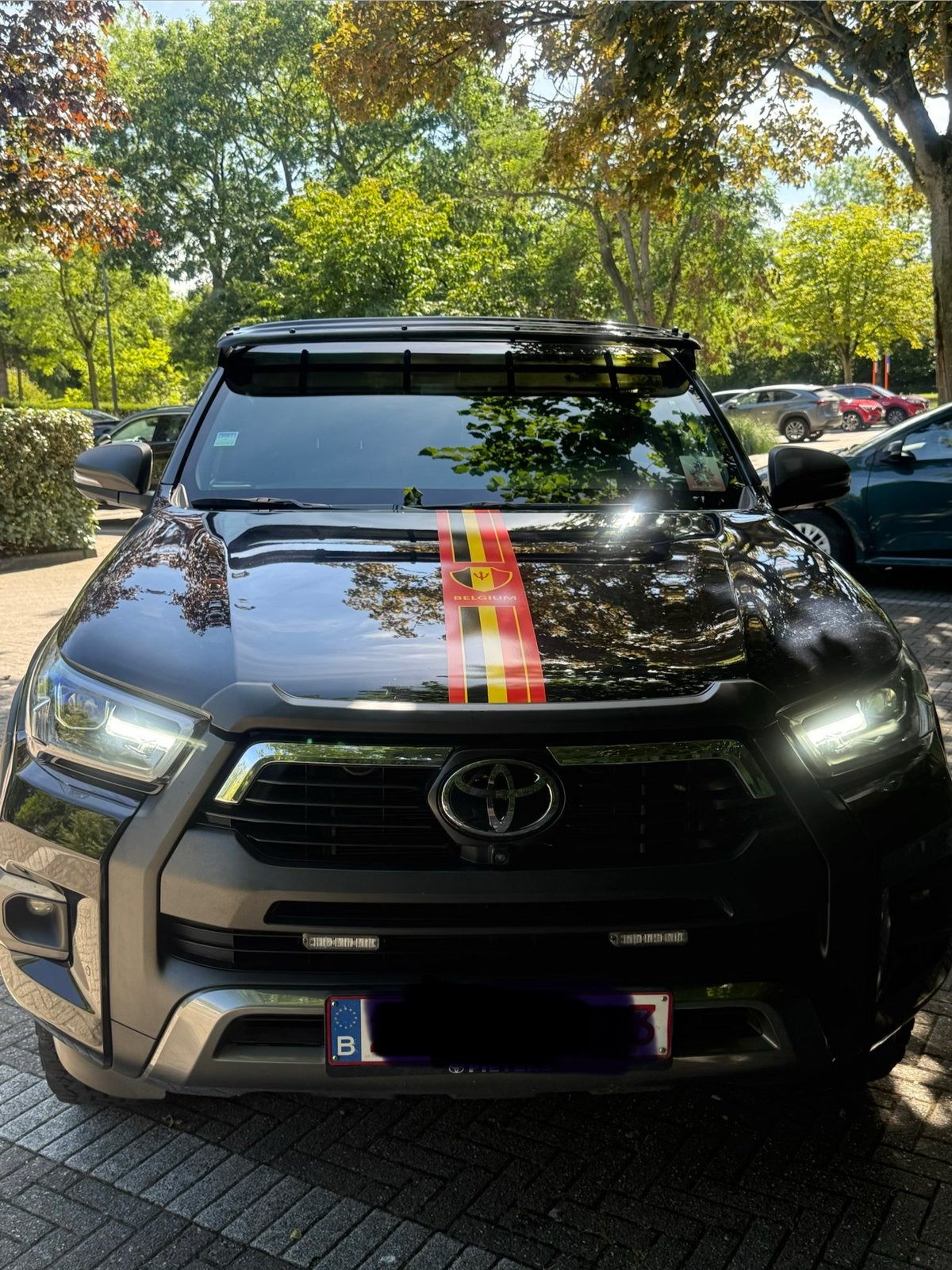 Toyota hillux ivincible 2,8, Autos, Toyota, Cuir, Achat, Euro 6, Entreprise